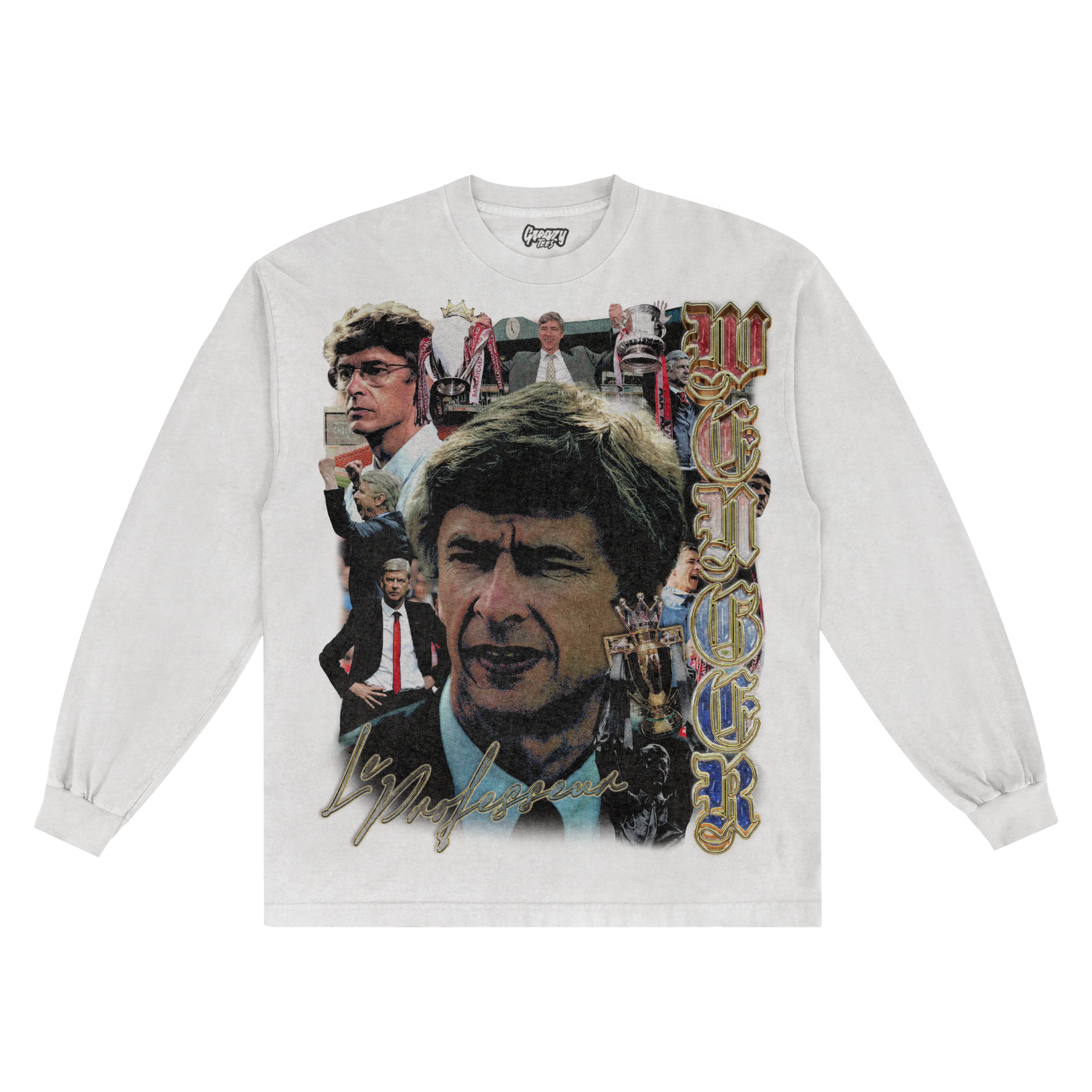 Arsène Wenger Long Sleeved Tee - Greazy Tees