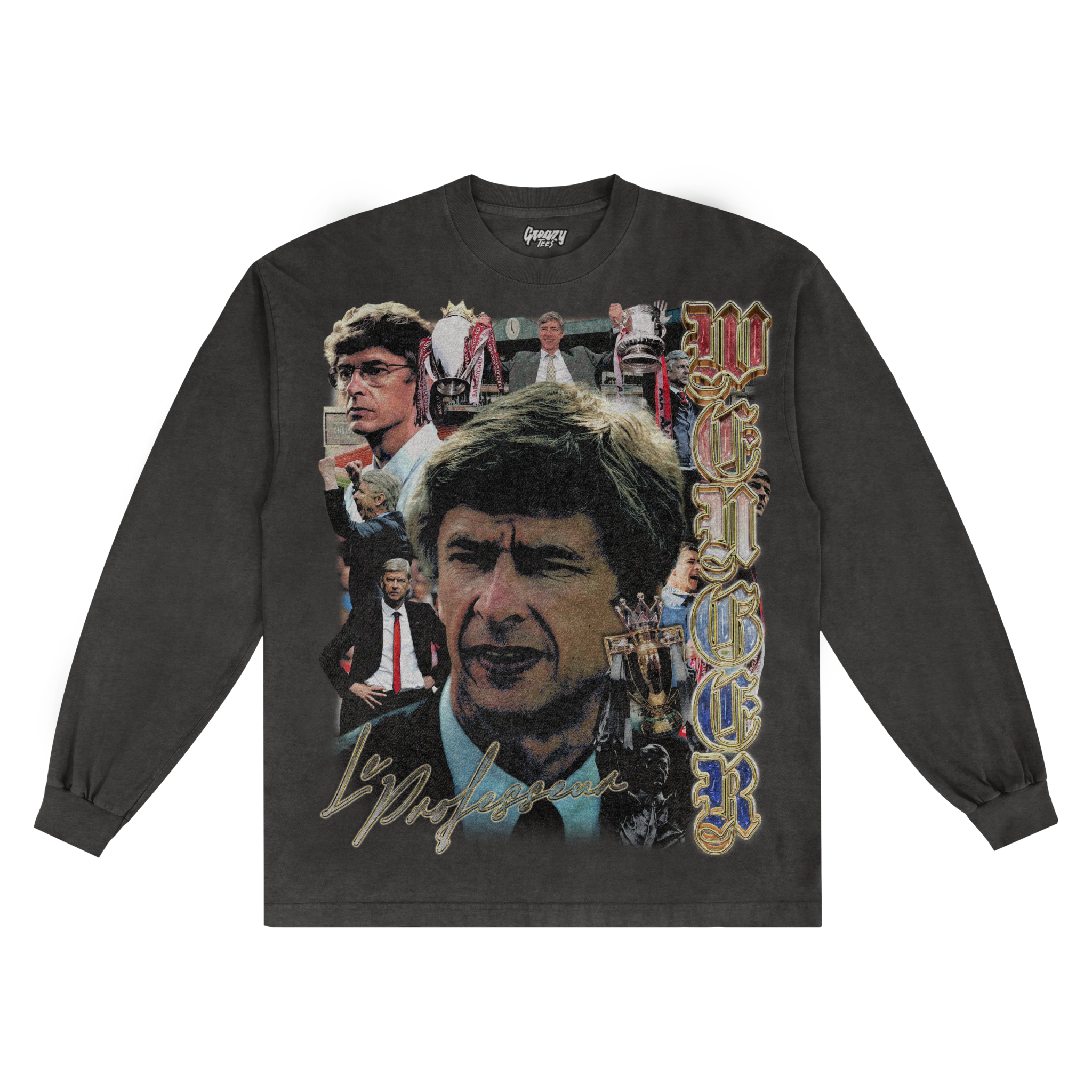 Arsène Wenger Long Sleeved Tee - Greazy Tees