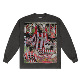 Asamoah Gyan Streets Won't Forget Long Sleeved Tee - Greazy Tees