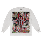 Asamoah Gyan Streets Won't Forget Long Sleeved Tee - Greazy Tees