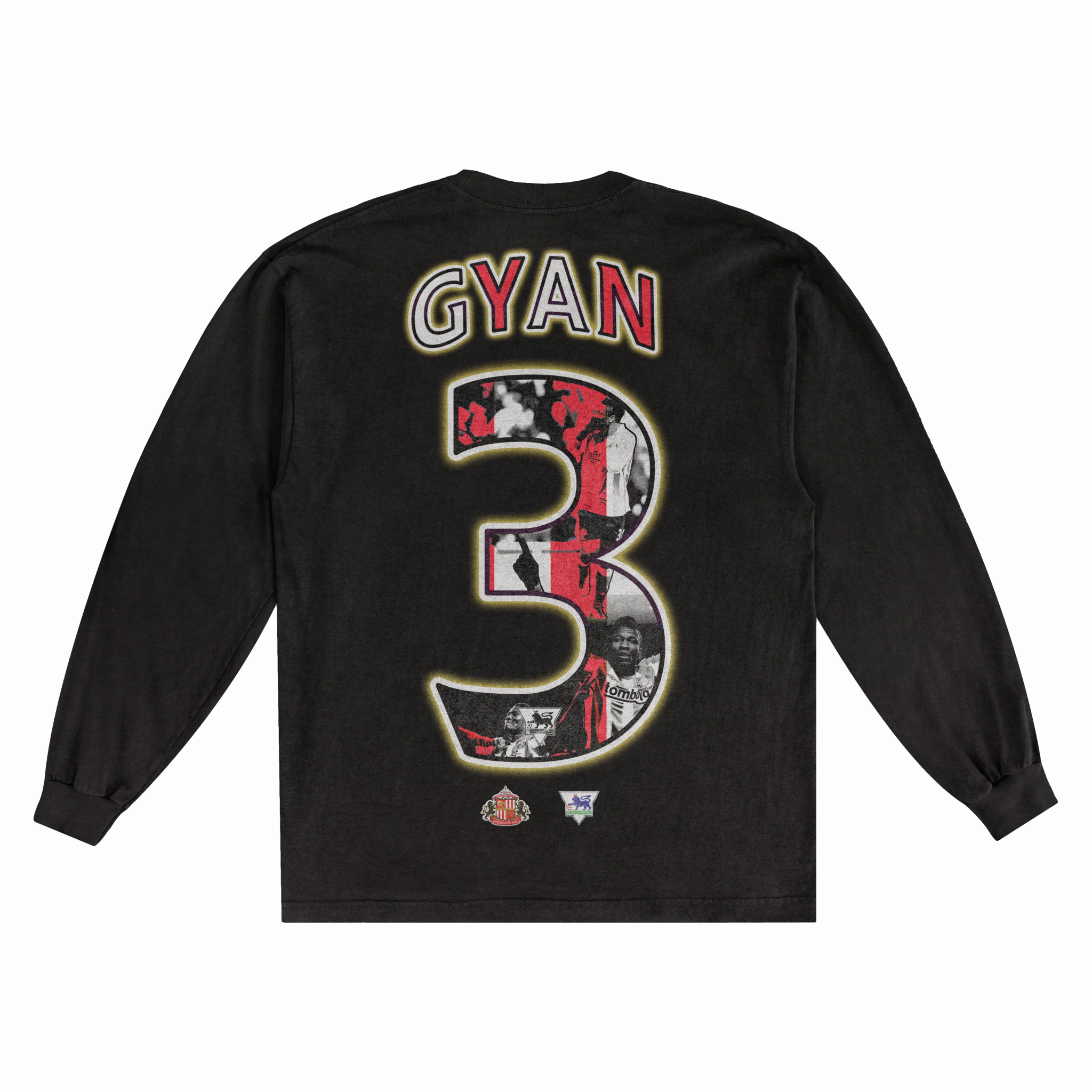 Asamoah Gyan Streets Won't Forget Long Sleeved Tee - Greazy Tees