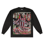 Asamoah Gyan Streets Won't Forget Long Sleeved Tee - Greazy Tees