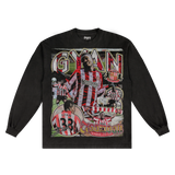 Asamoah Gyan Streets Won't Forget Long Sleeved Tee - Greazy Tees