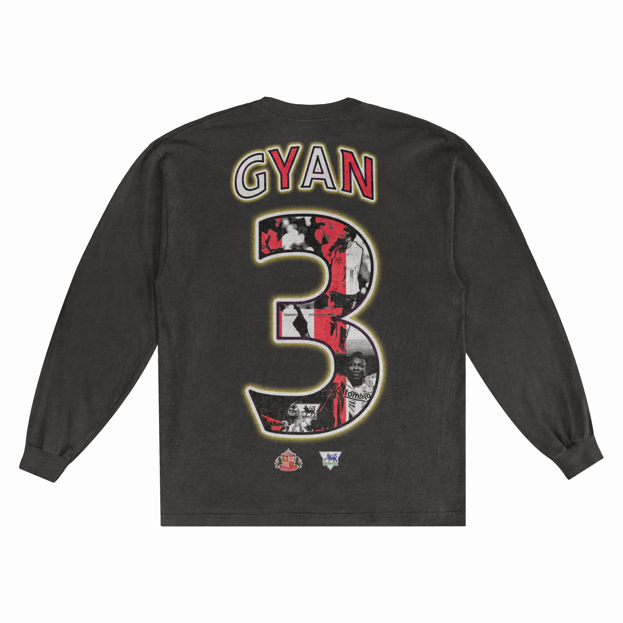 Asamoah Gyan Streets Won't Forget Long Sleeved Tee - Greazy Tees