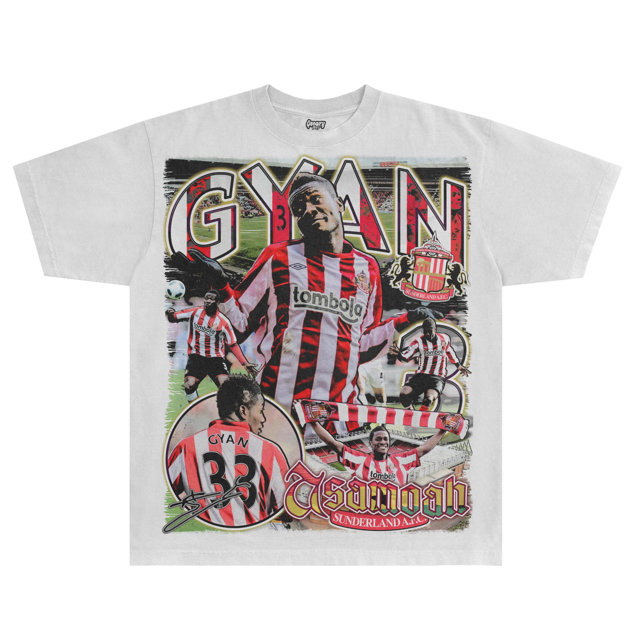 Asamoah Gyan Streets Wont Forget Tee - Greazy Tees