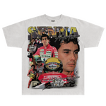 Ayrton Senna Tee - Greazy Tees