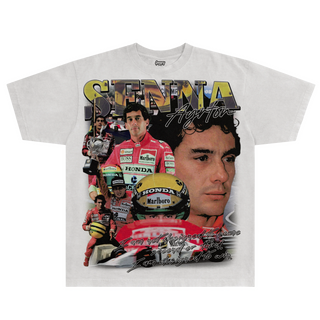 Ayrton Senna Tee - Greazy Tees