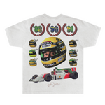Ayrton Senna Tee - Greazy Tees