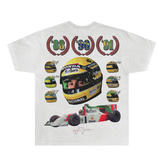 Ayrton Senna Tee - Greazy Tees