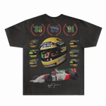 Ayrton Senna Tee - Greazy Tees