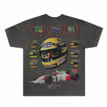 Ayrton Senna Tee - Greazy Tees