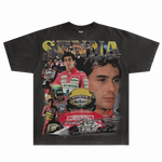 Ayrton Senna Tee - Greazy Tees