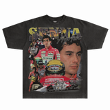Ayrton Senna Tee - Greazy Tees