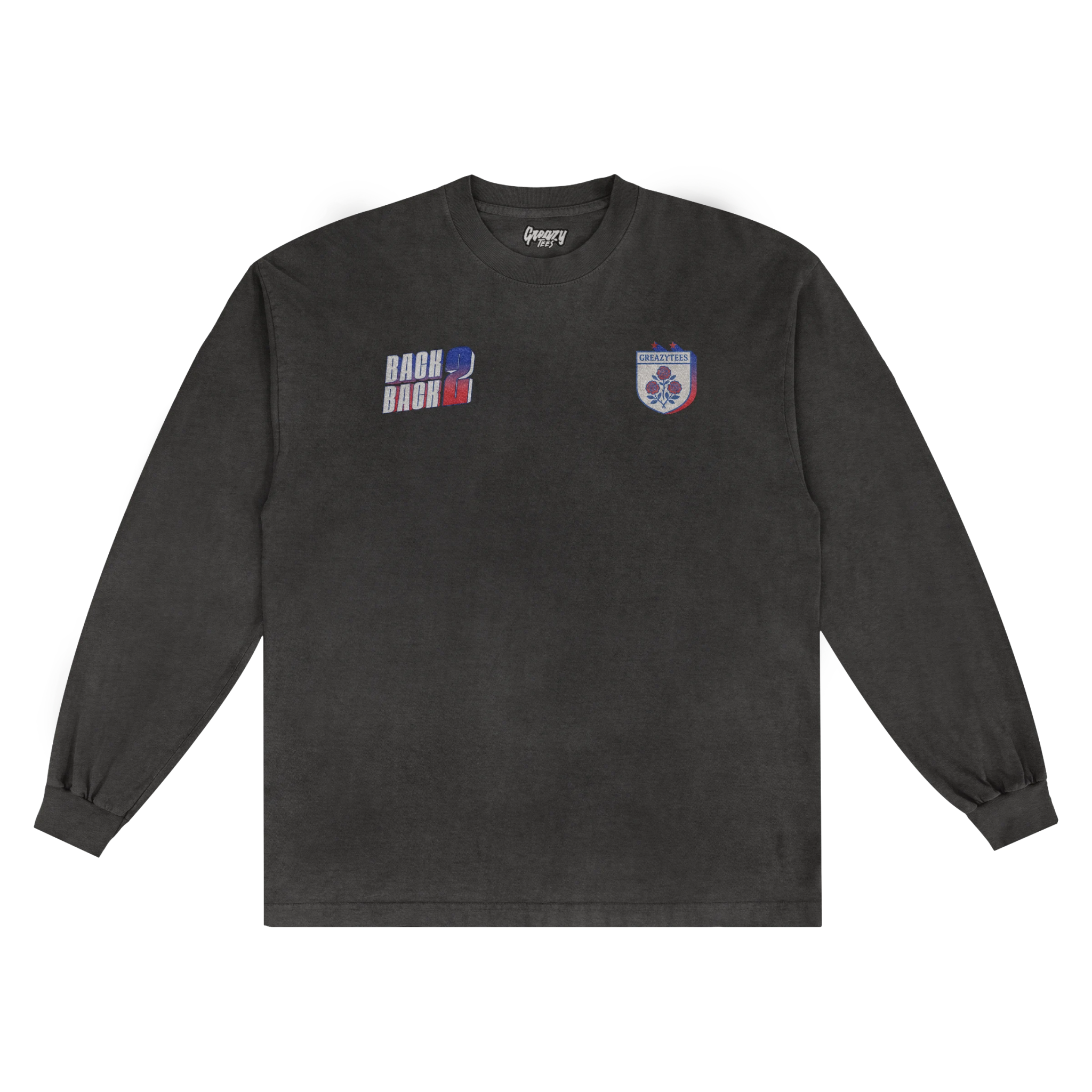 Back2Back Long Sleeved Tee - Greazy Tees