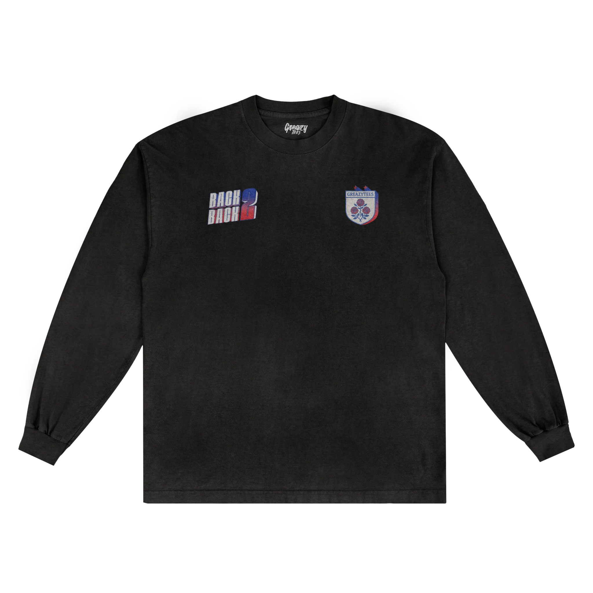 Back2Back Long Sleeved Tee - Greazy Tees