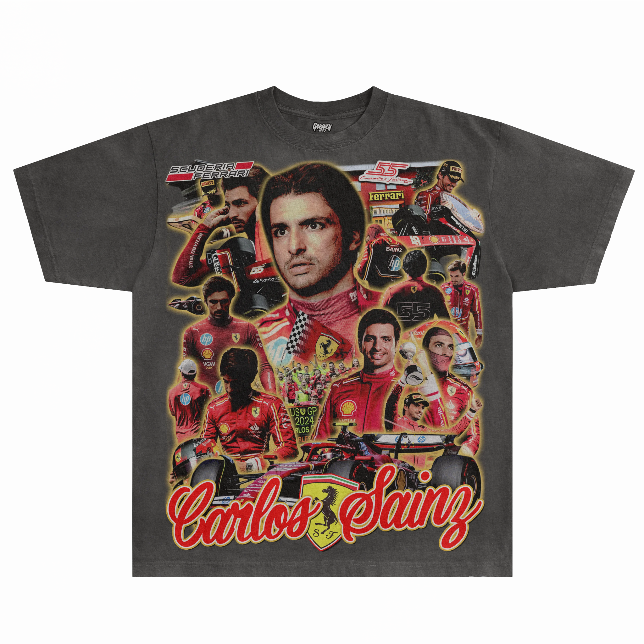 Carlos Sainz '24 Tee - Greazy Tees