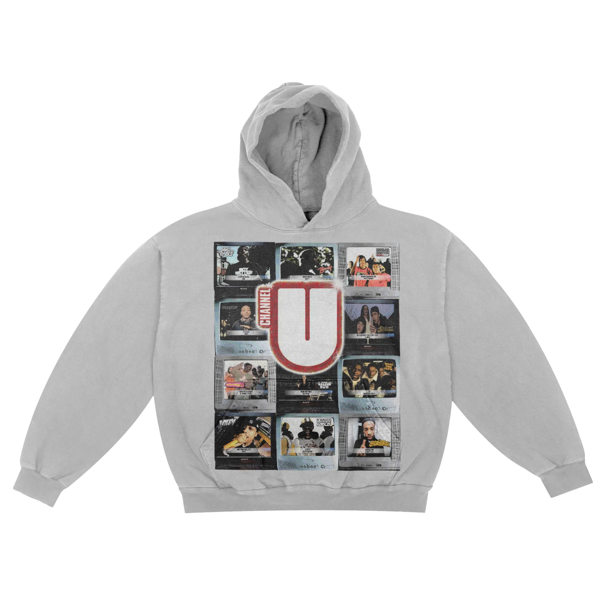 Channel U Hoody - Greazy Tees