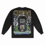 Chris Waddle Sheffield Wednesday Long Sleeved Tee - Greazy Tees