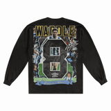 Chris Waddle Sheffield Wednesday Long Sleeved Tee - Greazy Tees