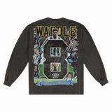 Chris Waddle Sheffield Wednesday Long Sleeved Tee - Greazy Tees