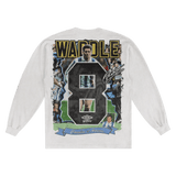 Chris Waddle Sheffield Wednesday Long Sleeved Tee - Greazy Tees