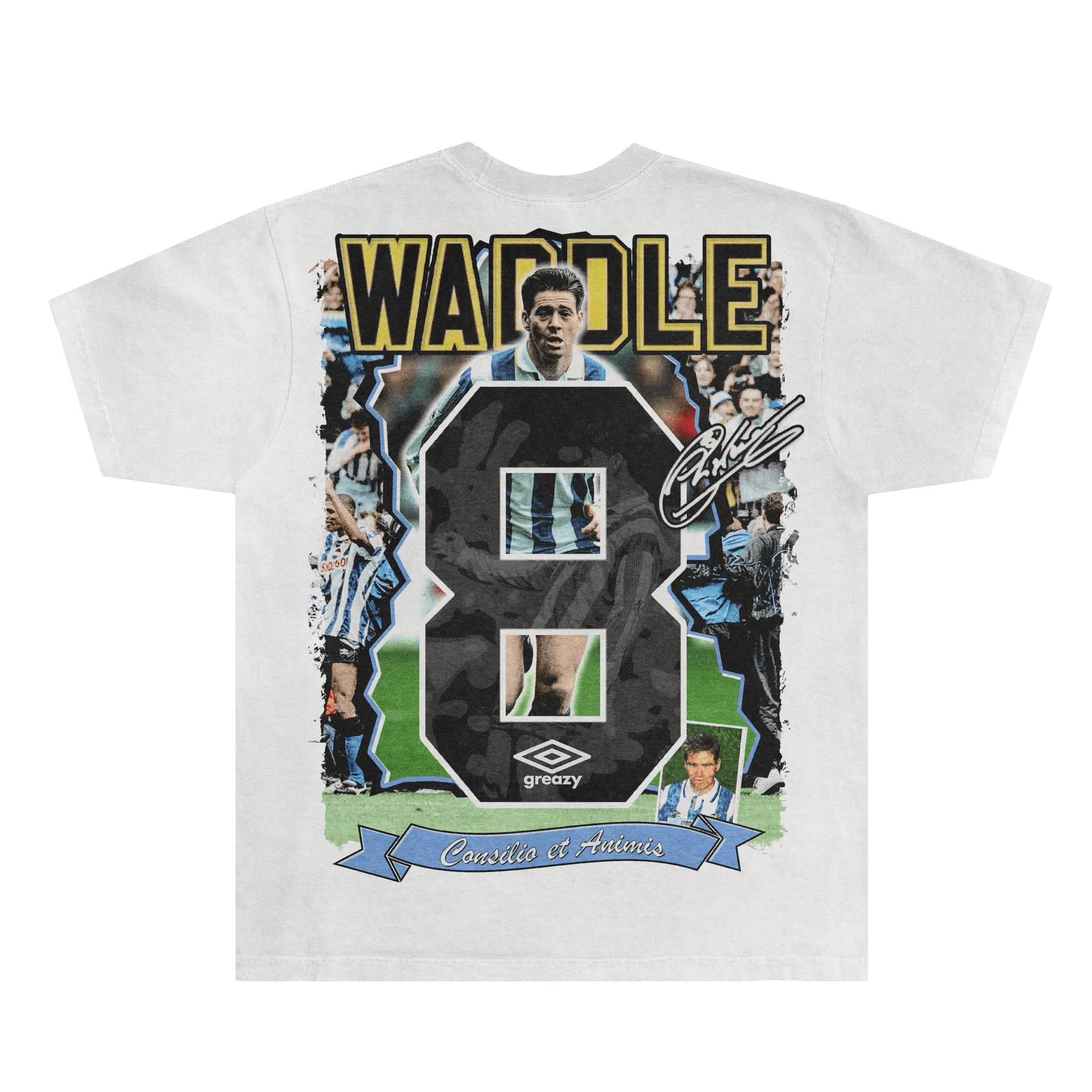 Chris Waddle Sheffield Wednesday Tee - Greazy Tees