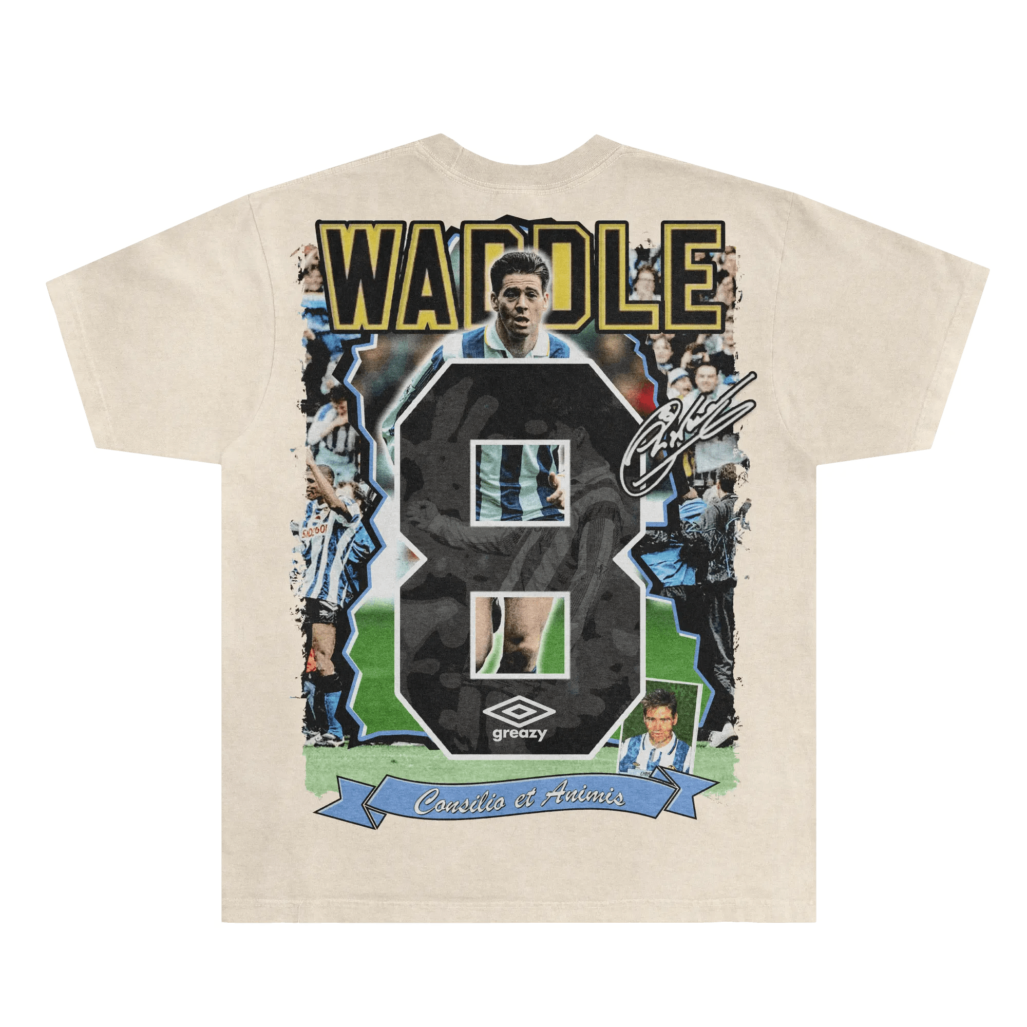 Chris Waddle Sheffield Wednesday Tee - Greazy Tees
