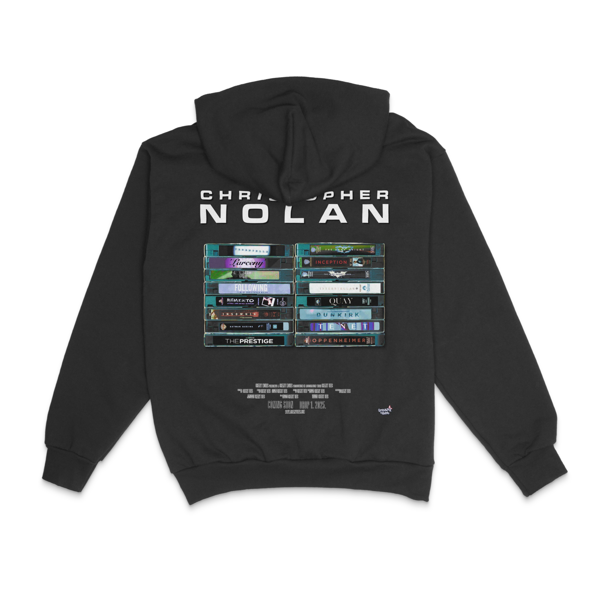 Christopher Nolan Hoody - Greazy Tees