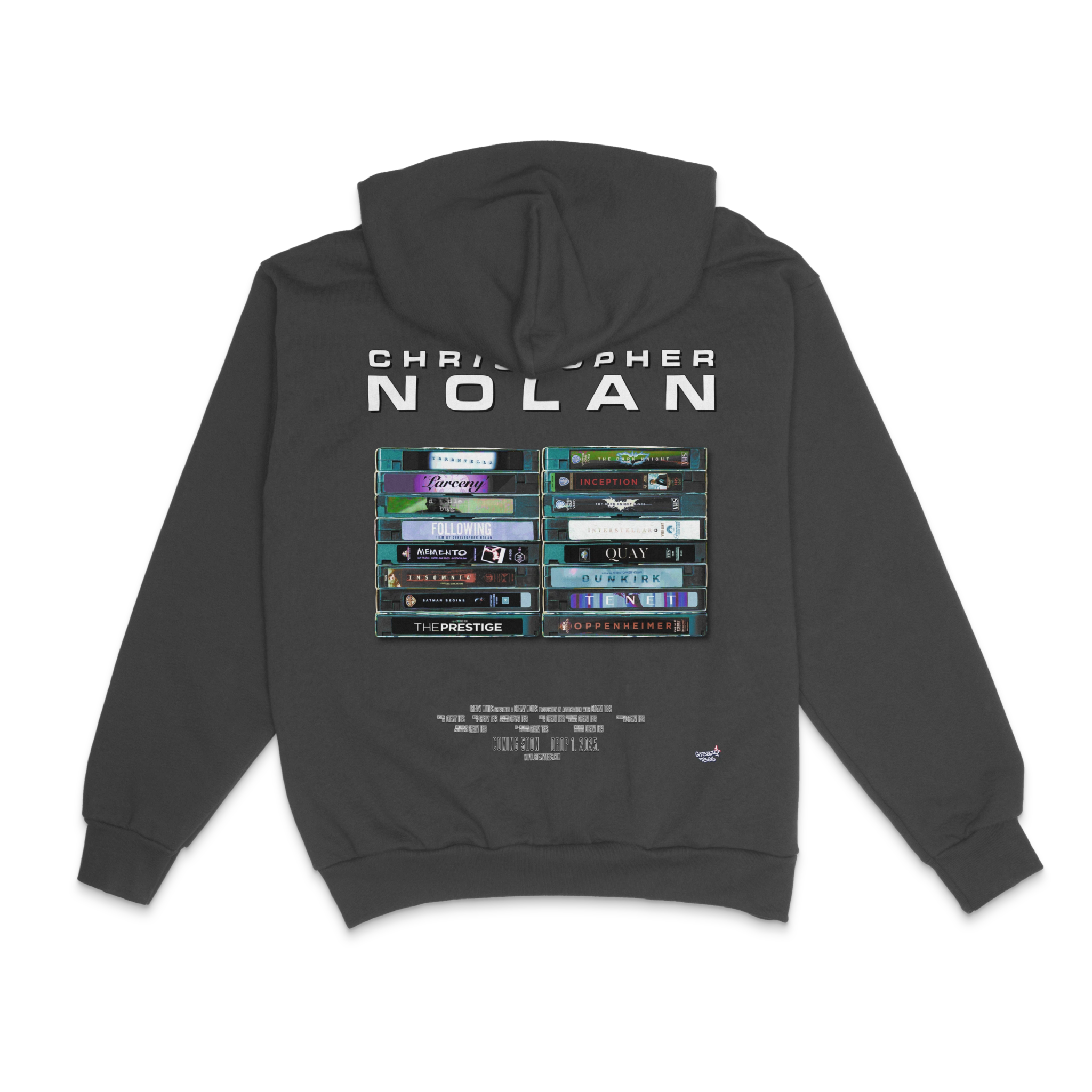 Christopher Nolan Hoody - Greazy Tees