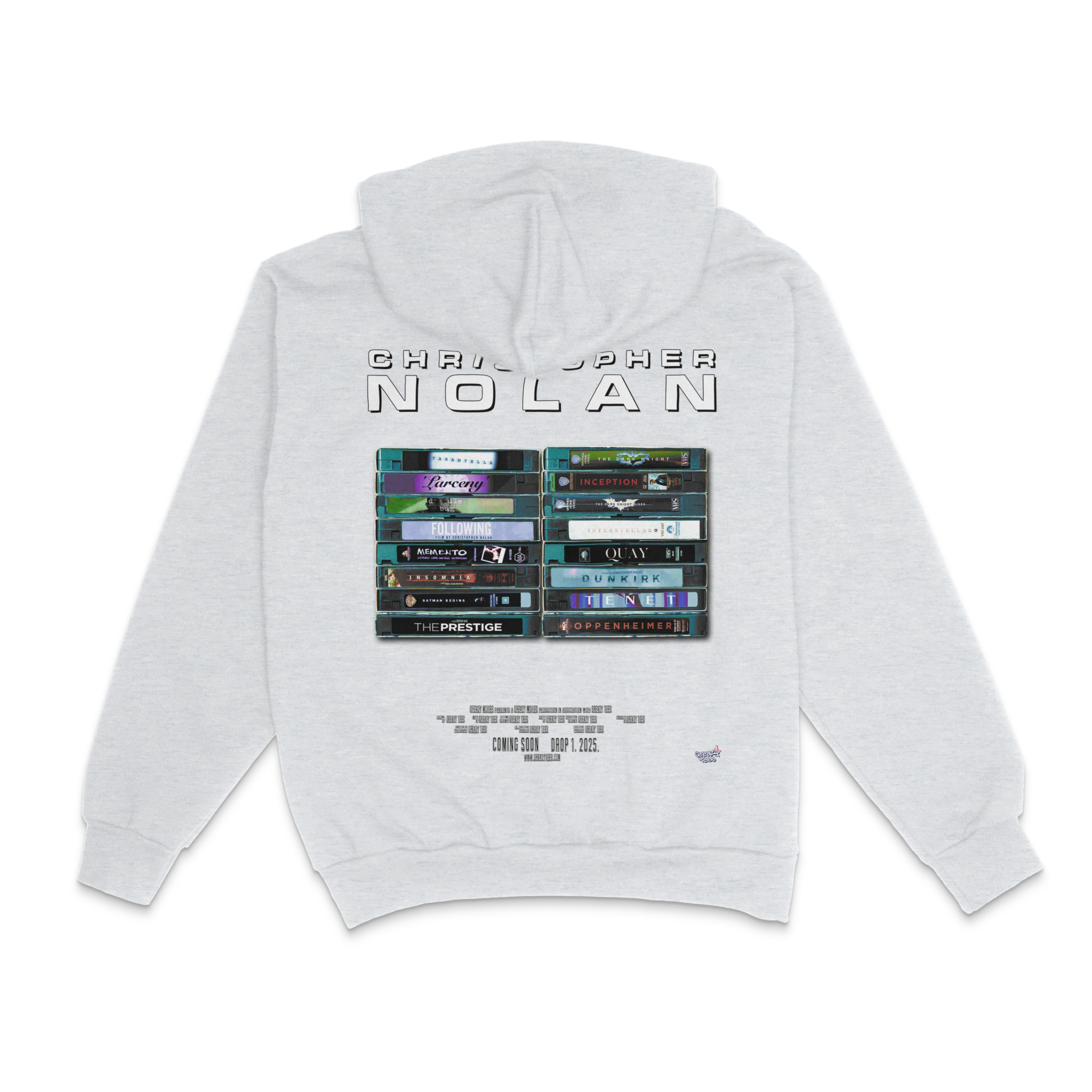 Christopher Nolan Hoody - Greazy Tees