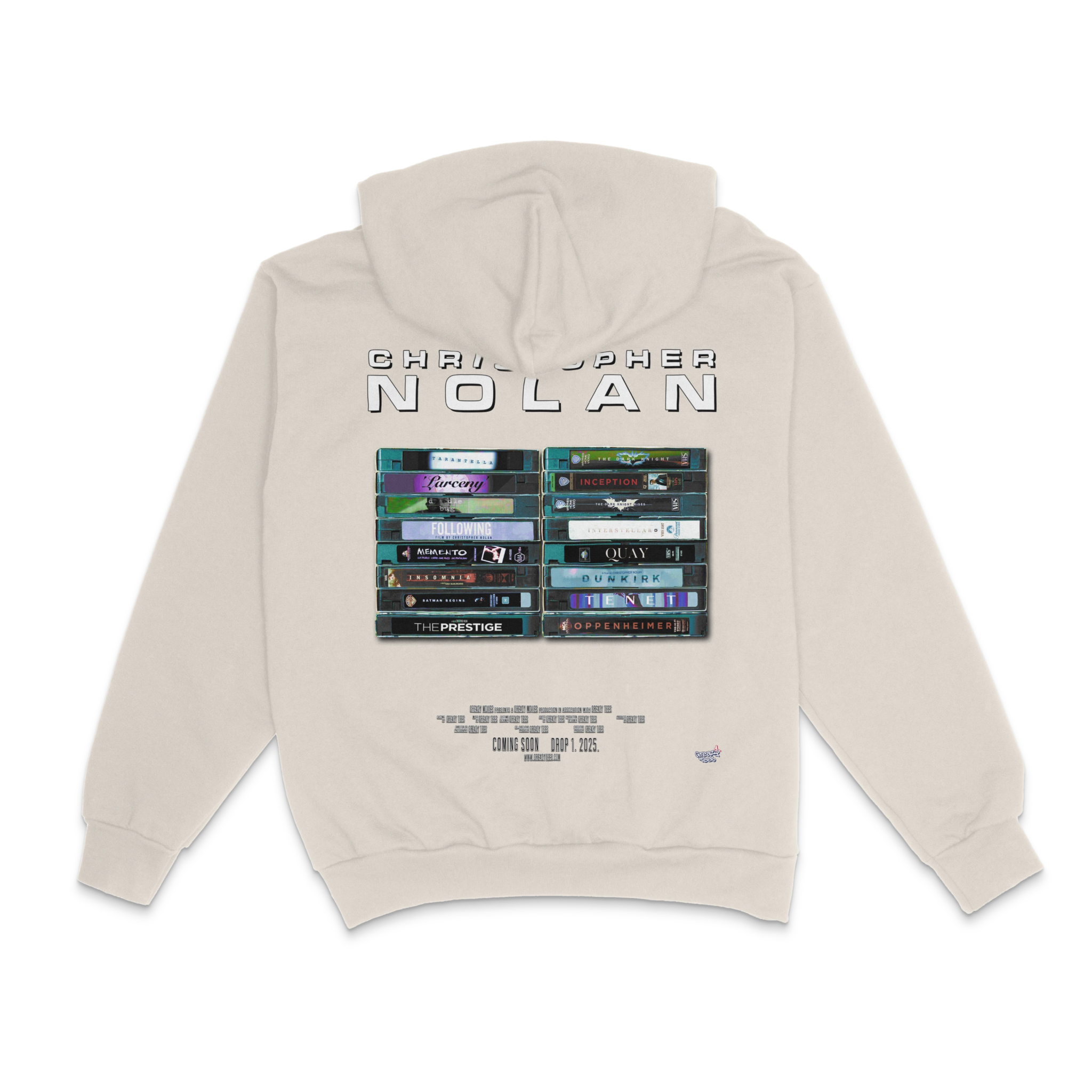 Christopher Nolan Hoody - Greazy Tees