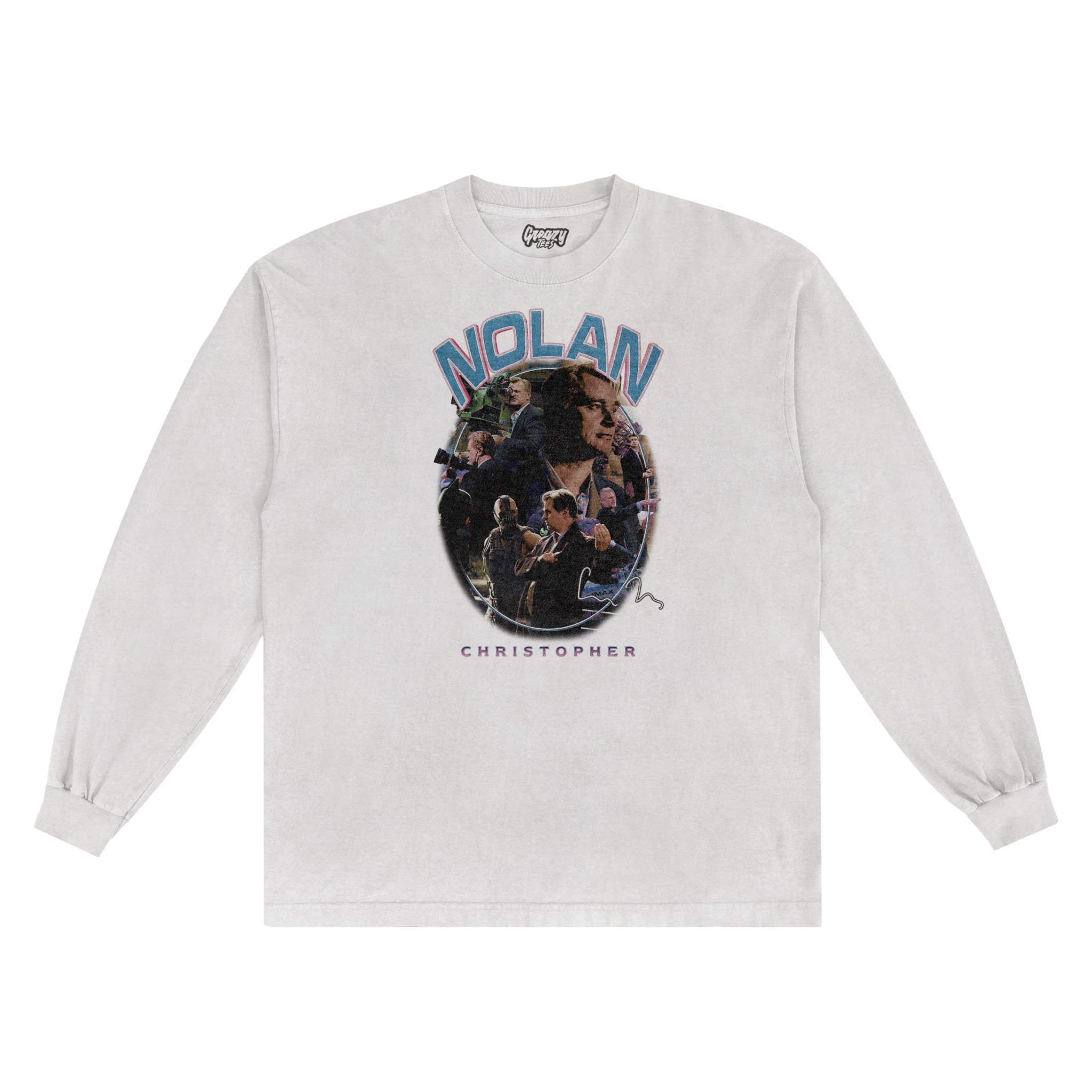 Christopher Nolan Long Sleeved Tee - Greazy Tees