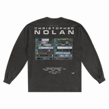 Christopher Nolan Long Sleeved Tee - Greazy Tees