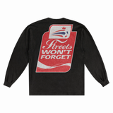 Coca Cola Streets Won't Forget Long Sleeved Tee - Greazy Tees