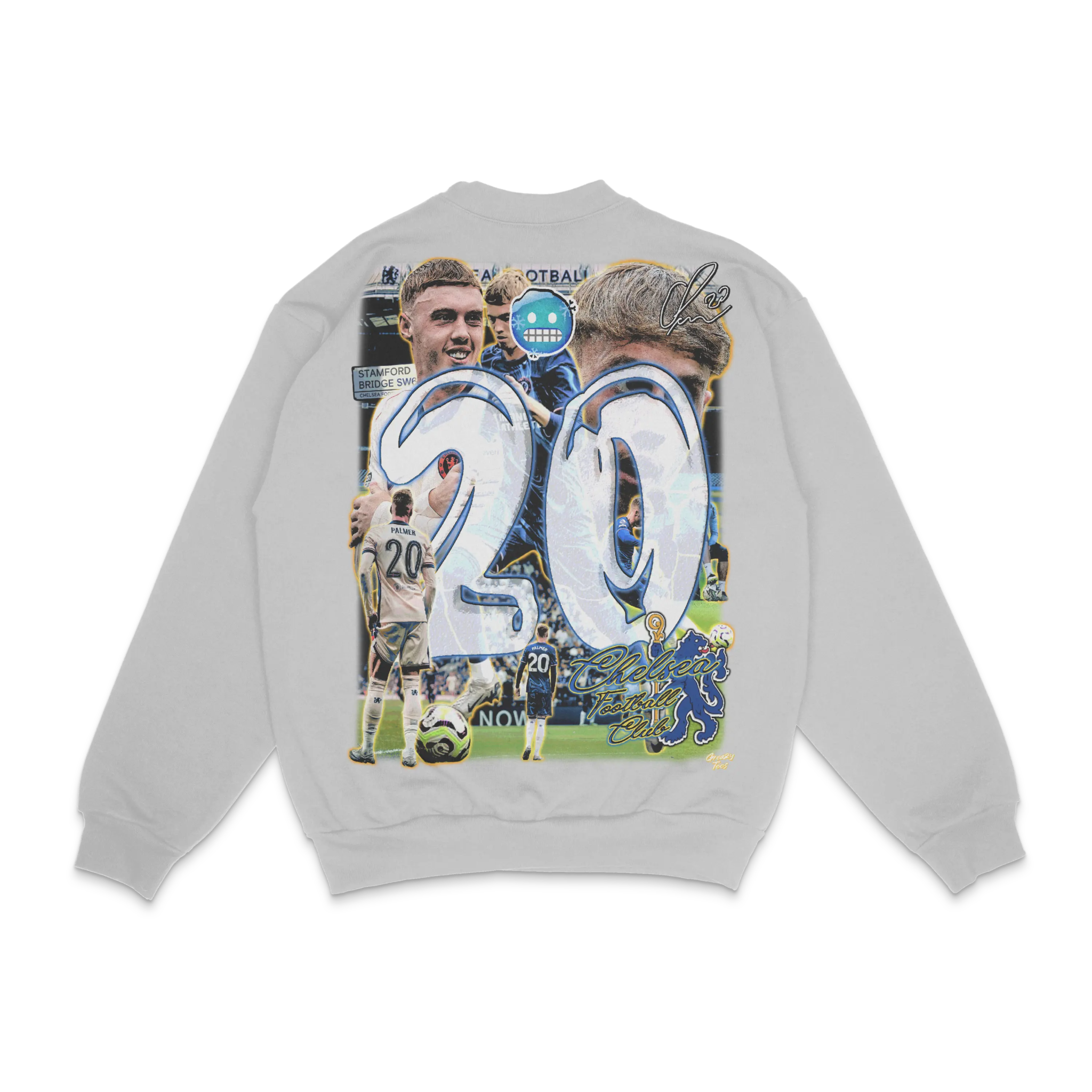 Cole Palmer Chelsea Crewneck Sweatshirt - Greazy Tees