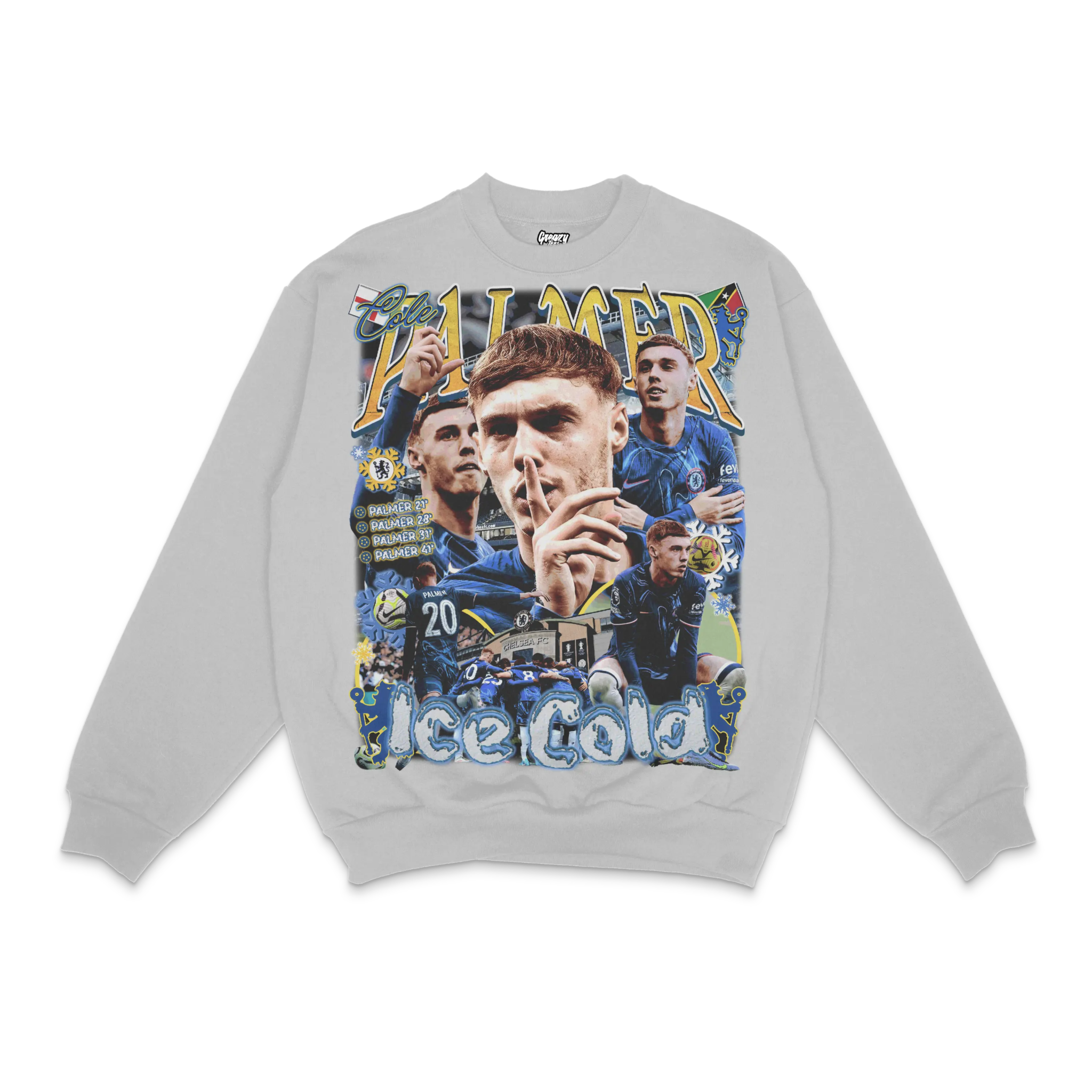 Cole Palmer Chelsea Crewneck Sweatshirt - Greazy Tees