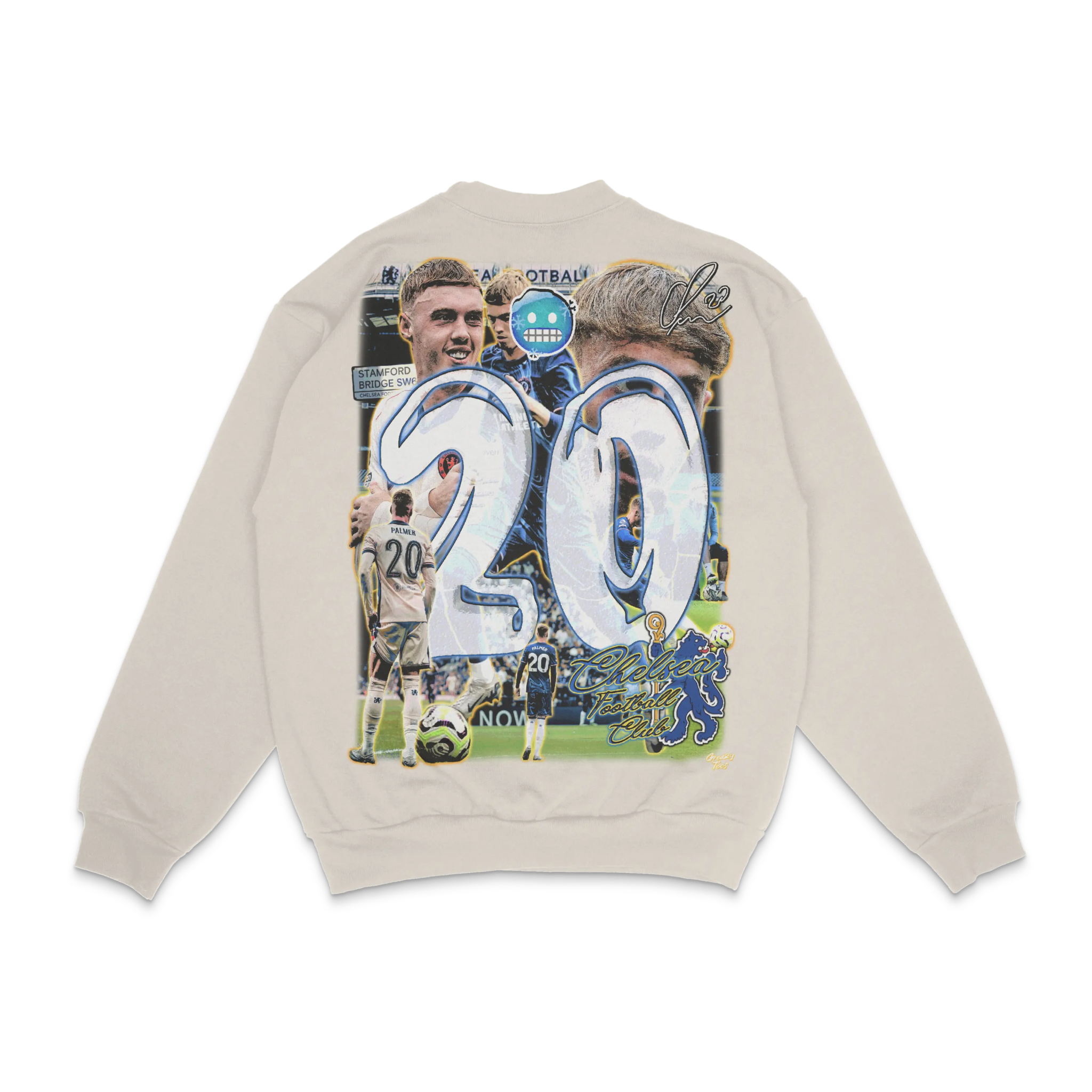 Cole Palmer Chelsea Crewneck Sweatshirt - Greazy Tees