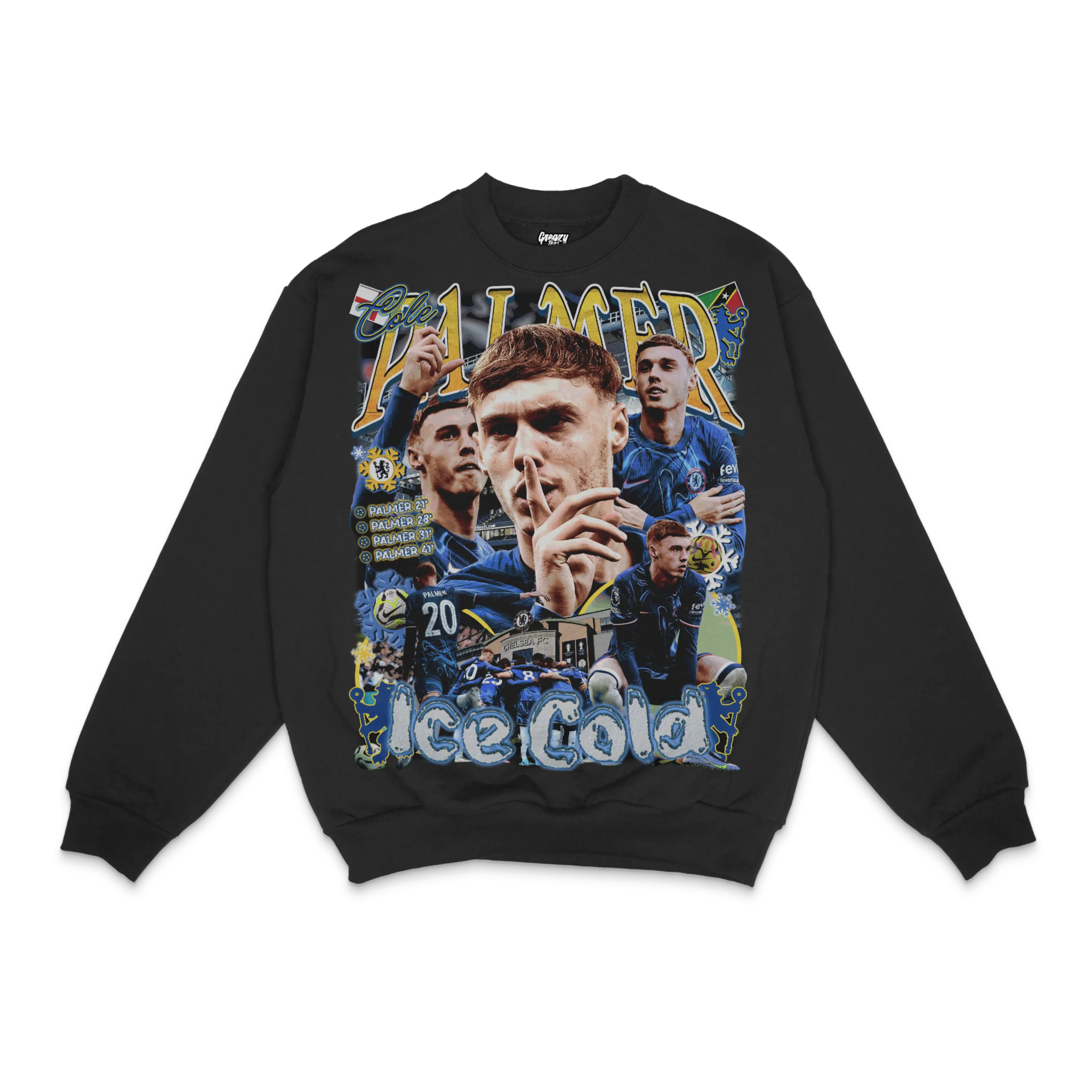 Cole Palmer Chelsea Crewneck Sweatshirt - Greazy Tees