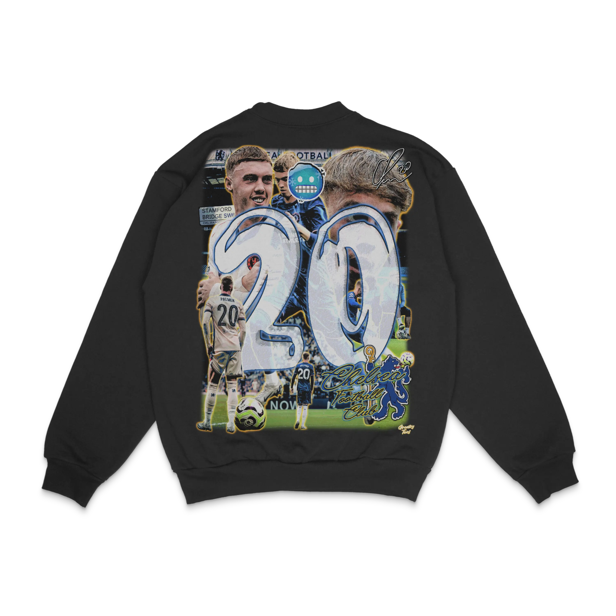 Cole Palmer Chelsea Crewneck Sweatshirt - Greazy Tees