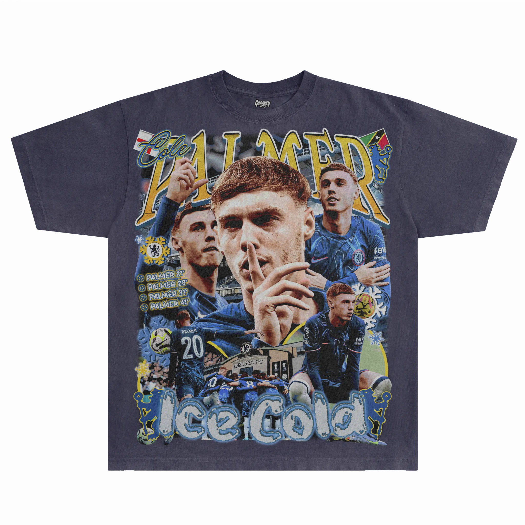 Cole Palmer Chelsea Tee - Greazy Tees