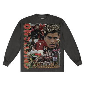 CR7 Manchester United Classic Long Sleeved Tee - Greazy Tees