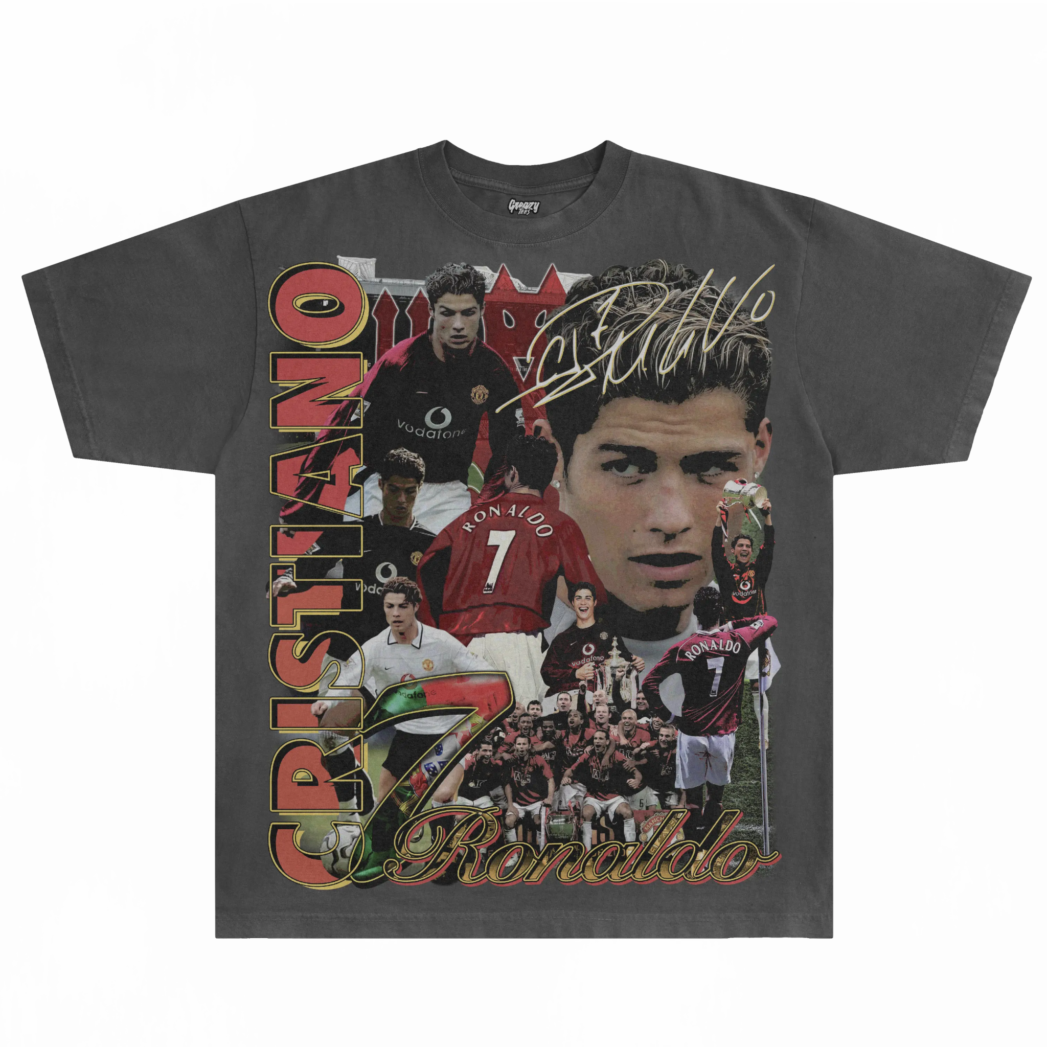 CR7 Manchester United Classic Tee - Greazy Tees