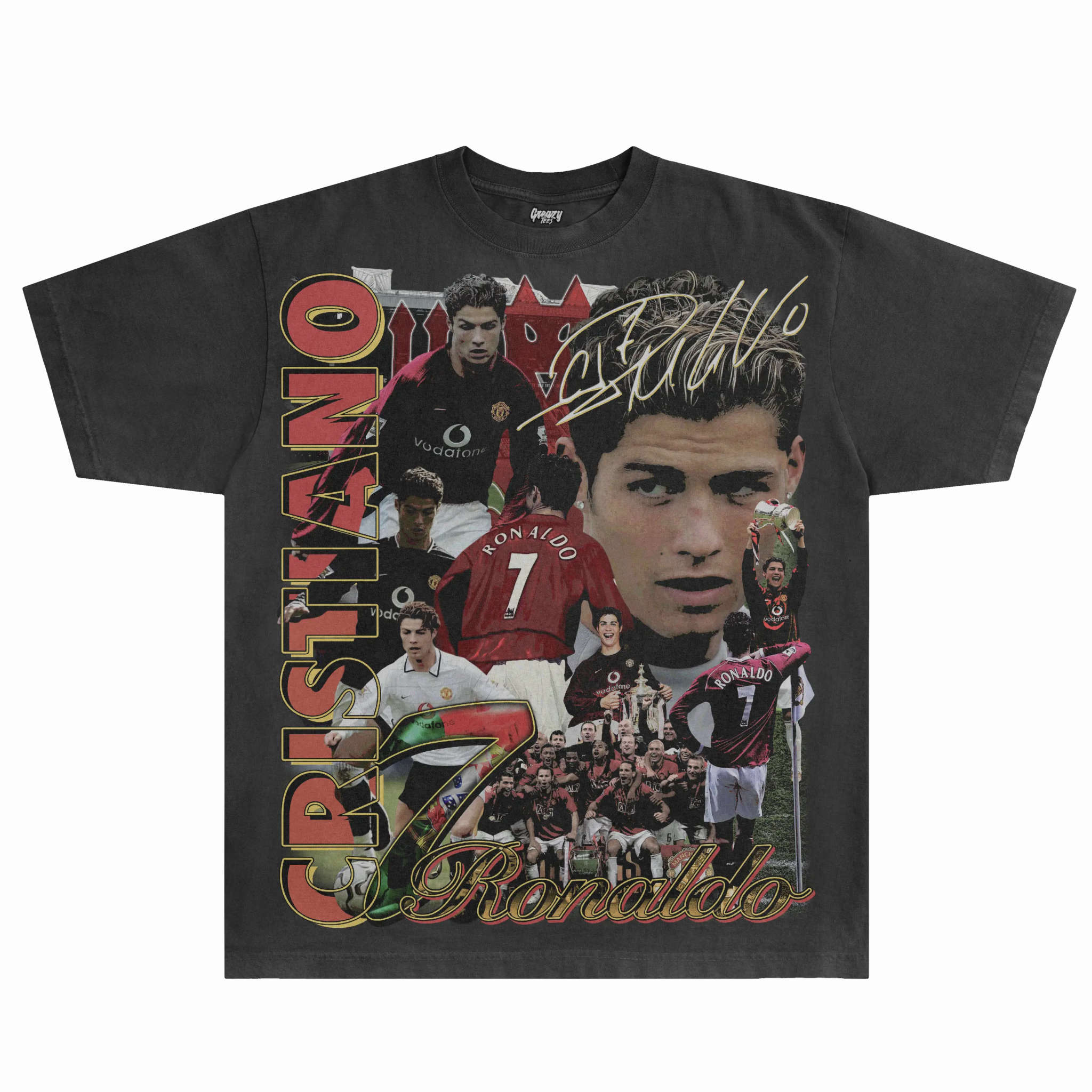 CR7 Manchester United Classic Tee - Greazy Tees
