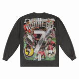 Cristiano Ronaldo '07/08 Long Sleeved Tee - Greazy Tees