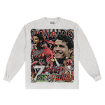 Cristiano Ronaldo '07/08 Long Sleeved Tee - Greazy Tees