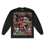 Cristiano Ronaldo '07/08 Long Sleeved Tee - Greazy Tees