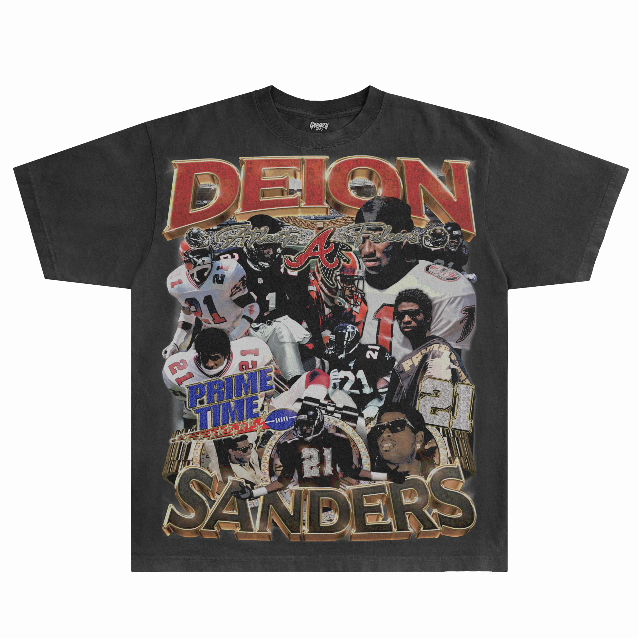 Deion Sanders Falcons Tee - Greazy Tees