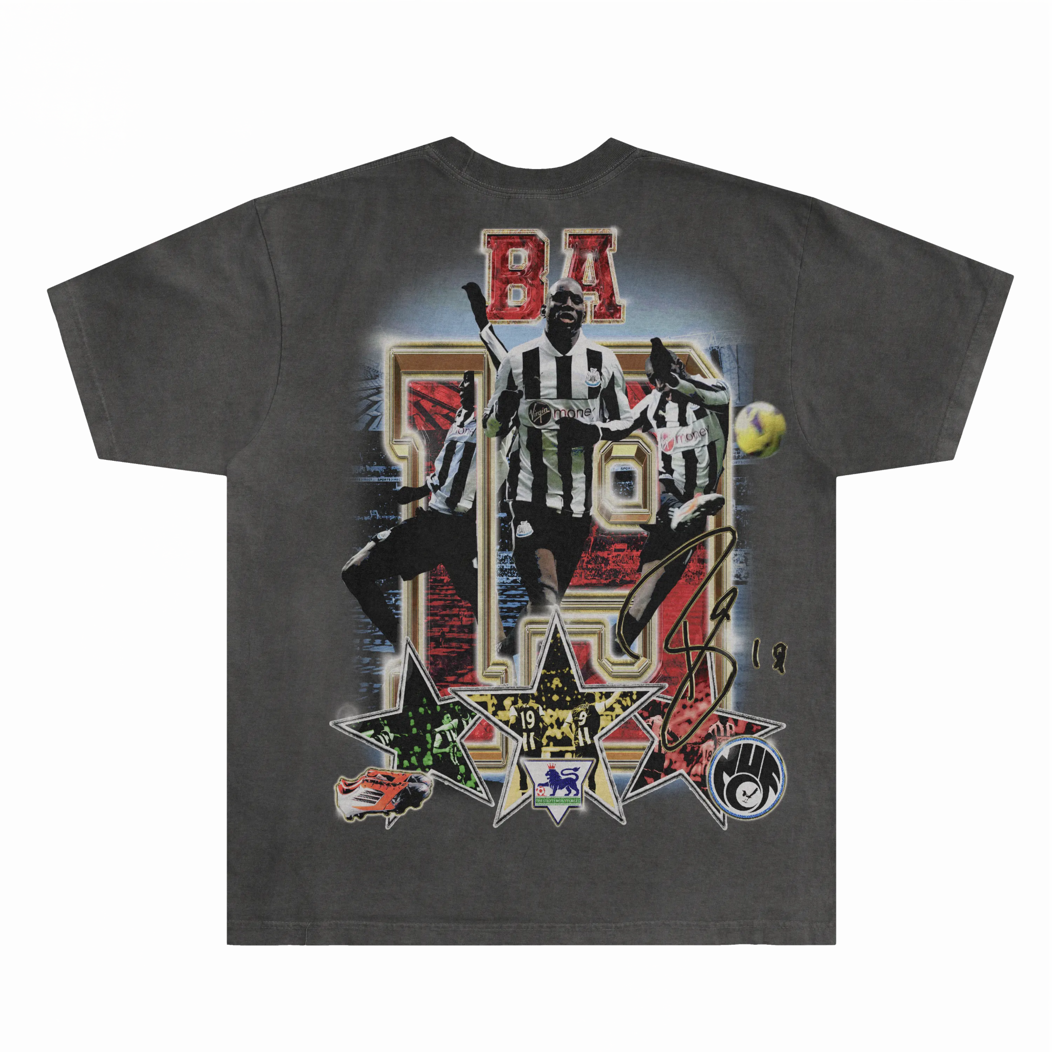 Demba Ba Newcastle Classic Tee - Greazy Tees