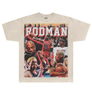 Dennis Rodman Bulls Classic Tee - Greazy Tees