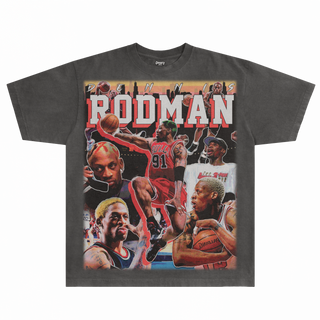 Dennis Rodman Bulls Classic Tee - Greazy Tees